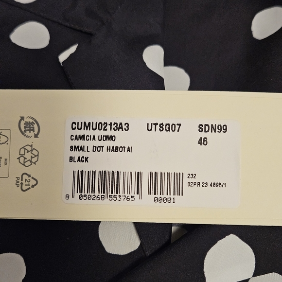 MARNI Oversized Polka-Dot Short Sleeves Shirt - UNISEX - Picture 7 of 8